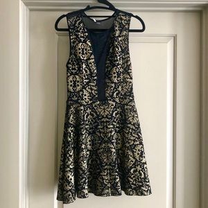 Sparkle & Fade black & gold dress